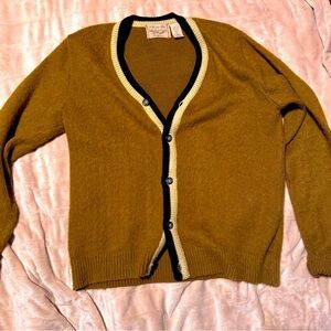 Awesome vintage cardigan sweater L